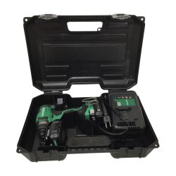 △△ HiKOKI ハイコーキ 充電式インパクトドライバ WH12DD グリーン 10.8v 充電器・充電池2個・ケース付 Aランク