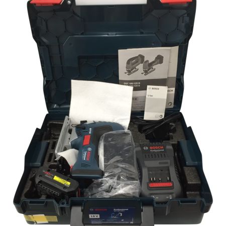  BOSCH ボッシュ 充電式ジグソー GST 18V-125S 18v 充電器・充電池1個・ケース付