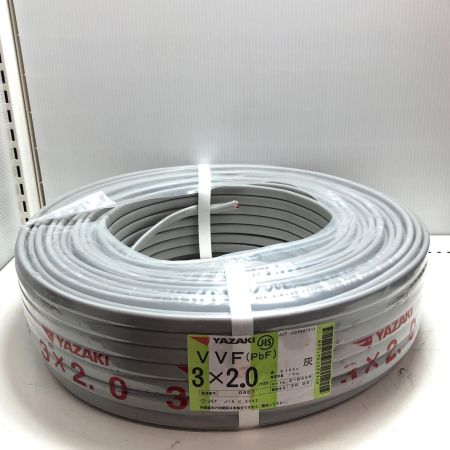 YAZAWA ヤザワ VVFケーブル  3芯 2.0mm×100m