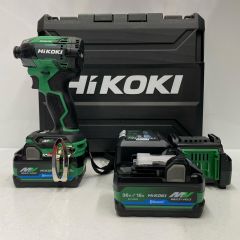  HiKOKI ハイコーキ コードレスインパクトドライバ 36V WH36DD アグレッシブグリーン 未使用品 付属品完備 Sランク