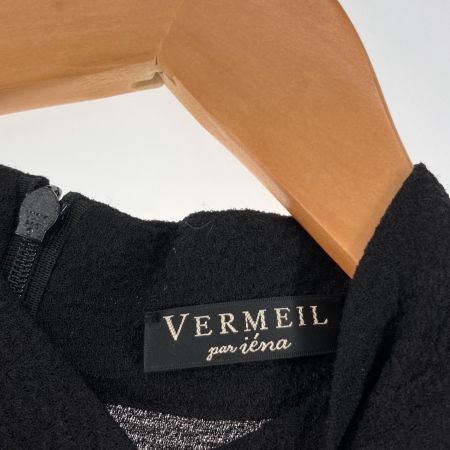  VERMEL par iena ジョーゼットワンピース ロング パフスリーブ IENA