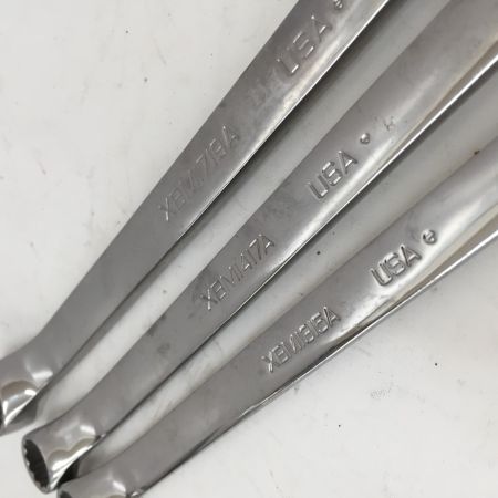  Snap-on スナップオン 両口メガネレンチ 6本セット XBMI 1719A,1417A,1315A,1214A,1012A,810A