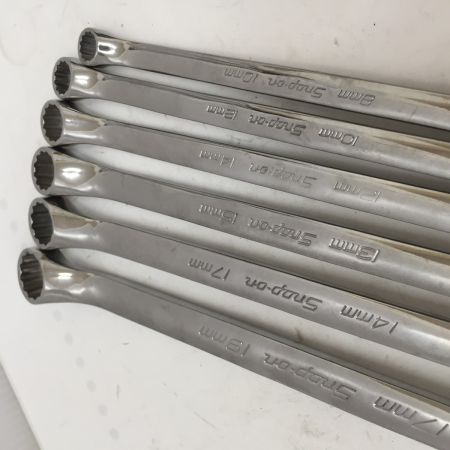  Snap-on スナップオン 両口メガネレンチ 6本セット XBMI 1719A,1417A,1315A,1214A,1012A,810A