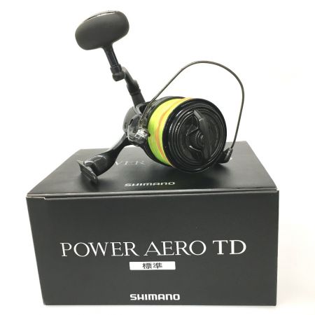  SHIMANO シマノ ② スピニングリール 23 パワーエアロ TD 標準 箱付 046086