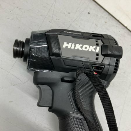  HiKOKI ハイコーキ  インパクトドライバ　 充電器・充電池2個・ケース付　３６ｖ・Ｊ3503532 WH36DD ブラック