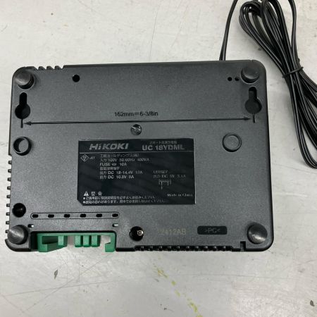  HiKOKI ハイコーキ  インパクトドライバ　 充電器・充電池2個・ケース付　３６ｖ・Ｊ3503532 WH36DD ブラック