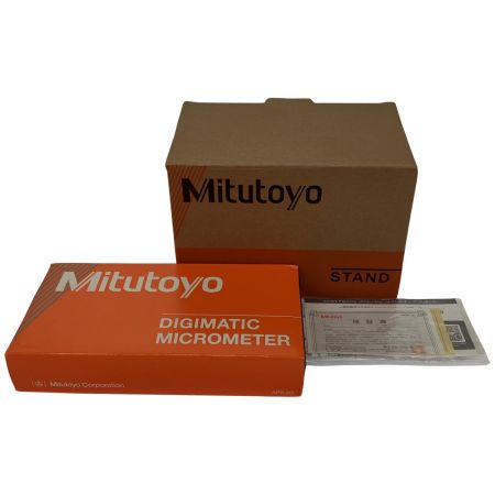  Mitutoyo 6 ミツトヨ  マイクロメーター+スタンドセット MDC-25MX