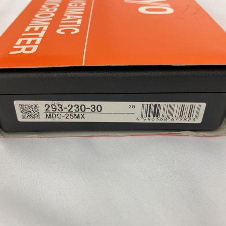  Mitutoyo ミツトヨ デジマチックマイクロメータ MDC-25MX 293-230-30