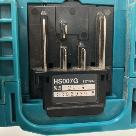  MAKITA マキタ 125mm 充電式マルノコ 40vmax 本体のみ 2020年製 HS007G ブルー