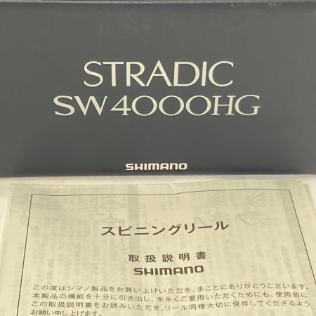 SHIMANO シマノ  スピニングリール 24ストラディック SW4000HG-B SW4000HG