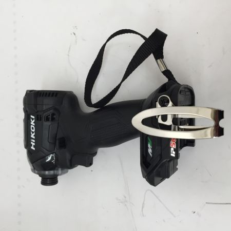  HiKOKI ハイコーキ 充電式インパクトドライバ WH36DC 2XPBSZ ブラック 36v マルチボルト 付属品完備