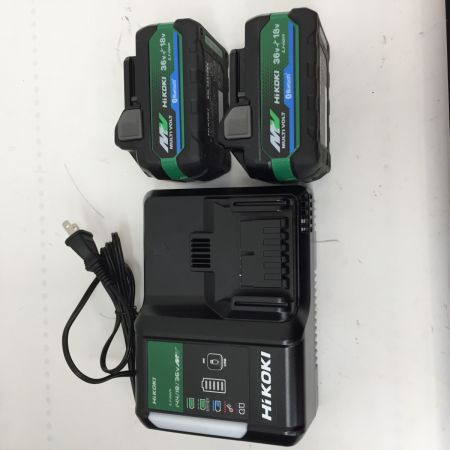  HiKOKI ハイコーキ 充電式インパクトドライバ WH36DC 2XPBSZ ブラック 36v マルチボルト 付属品完備