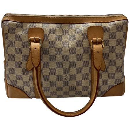  LOUIS VUITTON ルイヴィトン ミニボストンバッグ ダミエ アズール バークレー  N52001 グレー×ホワイト