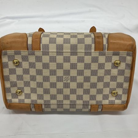  LOUIS VUITTON ルイヴィトン ミニボストンバッグ ダミエ アズール バークレー  N52001 グレー×ホワイト