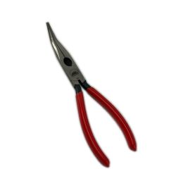 MAC TOOLS マック ハンドツール ペンチ ベントロングノーズプライヤーカッター付 P18 レッド Bランク
