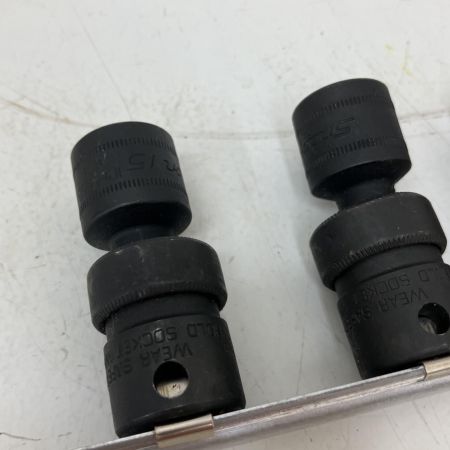  Snap-on スナップオン 3/8　スイベルソケット 4点セット IPFM10B/IPFM13B/IPFM14B/IPFM15B