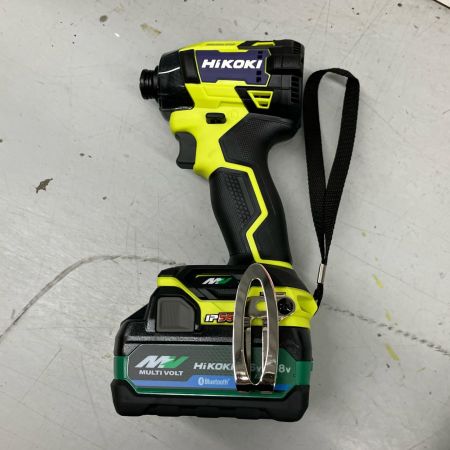  HiKOKI ハイコーキ インパクトドライバ 充電器・充電池2個・ケース付 コードレス式 36v JD415642 WH36DD 2XHYSZ イエロー