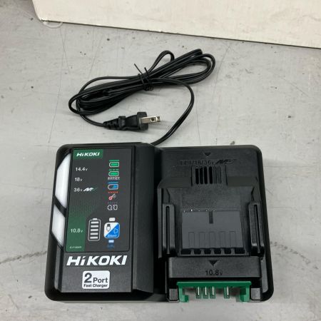  HiKOKI ハイコーキ  インパクトドライバ 充電器・充電池2個・ケース付 36v 2.5Ah　JD415641 WH36DD 2XHYSZ イエロー