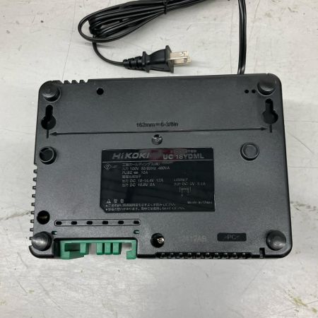  HiKOKI ハイコーキ  インパクトドライバ 充電器・充電池2個・ケース付 36v 2.5Ah　JD415641 WH36DD 2XHYSZ イエロー