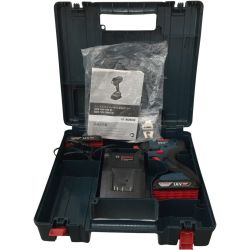 △△ BOSCH ボッシュ 充電式インパクトドライバ GDX 18V-180 18v 充電器・充電池2個・ケース付 Aランク