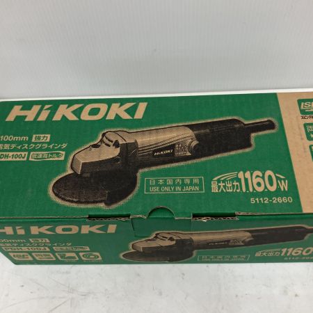  HITACHI 日立 100mm　電気ディスクグラインダ　 PDH-100J グレー