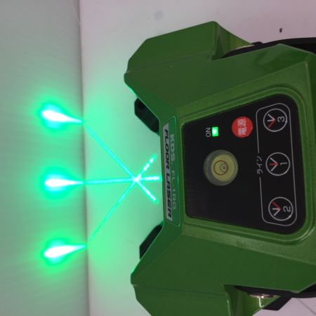  KDS レーザー墨出し器 フロアレーザー FL-1RG グリーン 未校正 ケース付