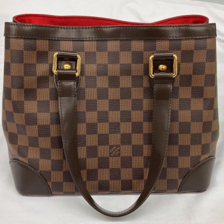  LOUIS VUITTON ルイヴィトン ハンドバッグ ダミエ ハムステッドPM N51205 ブラウン