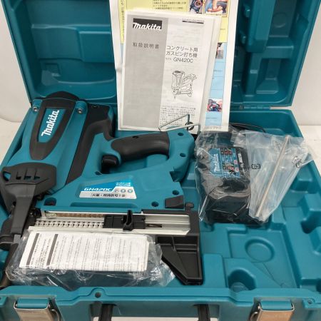  MAKITA マキタ コンクリート用ガスピン打ち機　充電器・充電池1個・ケース付 GN420C