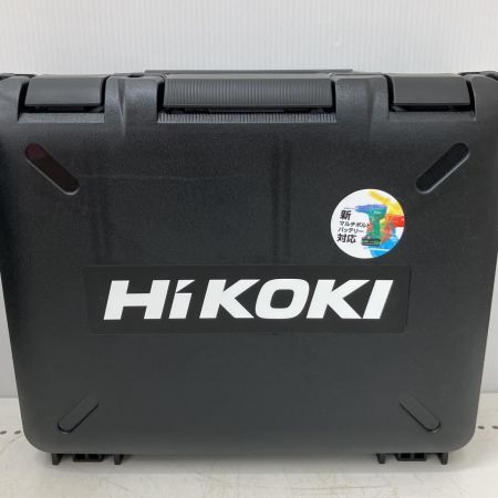  HiKOKI ハイコーキ 36V コードレスインパクトドライバ　充電器・充電池2個・ケース付 WH36DC ブラック
