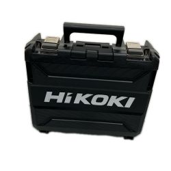 △△ HiKOKI ハイコーキ  インパクトドライバ   充電器・充電池2個・ケース付 J5502197 WH36DD ブラック Sランク