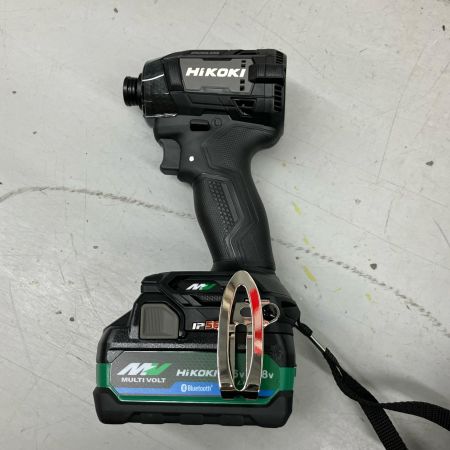  HiKOKI ハイコーキ  インパクトドライバ   充電器・充電池2個・ケース付 J5502197 WH36DD ブラック