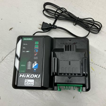  HiKOKI ハイコーキ  インパクトドライバ   充電器・充電池2個・ケース付 J5502197 WH36DD ブラック