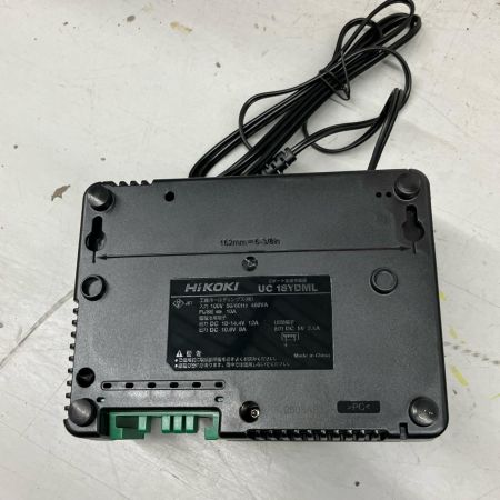  HiKOKI ハイコーキ  インパクトドライバ   充電器・充電池2個・ケース付 J5502197 WH36DD ブラック
