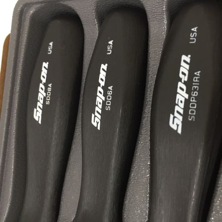 Snap-on スナップオン スクリュードライバーセット SDDX70A ブラック 7ピース ケース付
