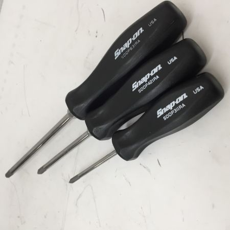  Snap-on スナップオン スクリュードライバーセット SDDX70A ブラック 7ピース ケース付