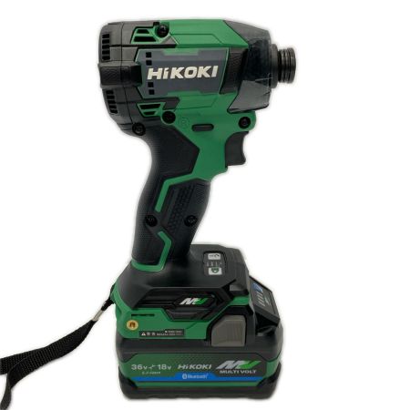  HiKOKI ハイコーキ コードレスインパクトドライバ 36V WH36DD 2XHLSZ グリーン 未使用品