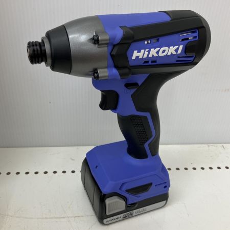  HiKOKI ハイコーキ 14.4Vコードレスインパクトドライバ　充電器・充電池2個・ケース付  FWH14DF パープル