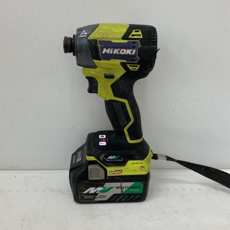  HiKOKI ハイコーキ 36V インパクトドライバ　マルチボルトバッテリーセット WH36DD イエロー