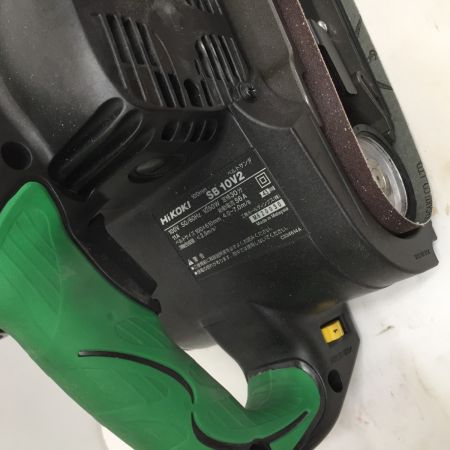  HiKOKI ハイコーキ ベルトサンダー 幅100mm SB10V2 グリーン