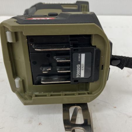  MAKITA マキタ 40V 充電式インパクトドライバ　本体のみ TD002G オリーブ