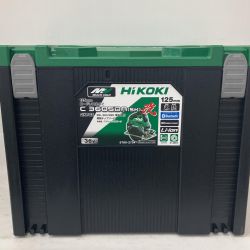 △△ HiKOKI ハイコーキ 36V 125mm　コードレス丸のこ　充電池　充電器　ケース付き C3605DA(SK)2XPSZ Sランク
