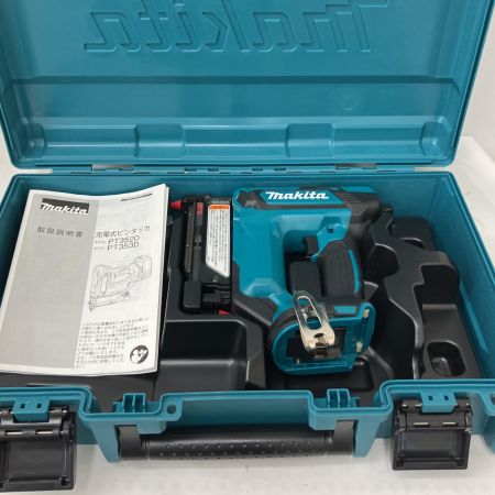  MAKITA マキタ  18V 充電式ピンタッカー　本体＋ケース(バッテリー、充電器別売) PT353DZK ブルー