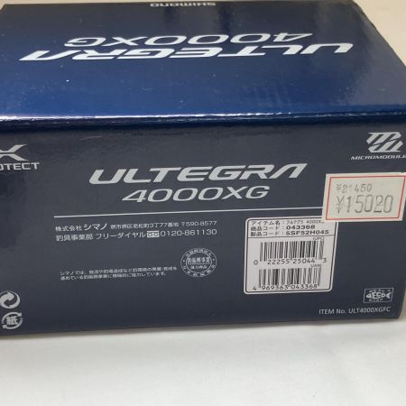SHIMANO シマノ スピニングリール 21アルテグラ 4000XG 043368