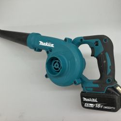 △△ MAKITA マキタ 18V 充電式ブロワ　1860Ｂ　バッテリー1個付き UB185D グリーン Bランク
