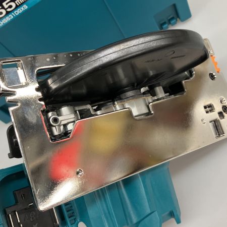  MAKITA マキタ 18V 165mm 充電式マルノコ バッテリ BL1860B×2　DC18RF付 HS631DGXS ブルー