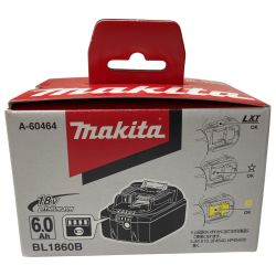 △△ MAKITA マキタ バッテリー 18v 6.0Ah A-60464 BL1860B Sランク