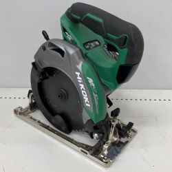 △△ HiKOKI ハイコーキ 165mm コードレス丸のこ 本体のみ C3606DA(SK) グリーン Aランク