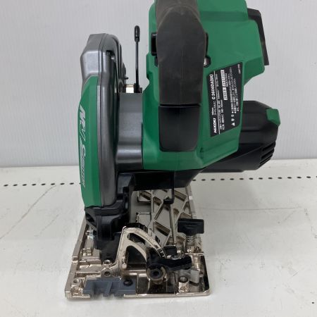  HiKOKI ハイコーキ 165mm コードレス丸のこ 本体のみ C3606DA(SK) グリーン