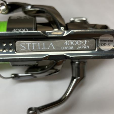  SHIMANO シマノ スピニングリール  18ステラ4000J 本体のみ キズ有 03808