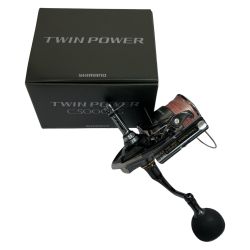 △△ SHIMANO シマノ スピニングリール 24ツインパワー C5000XG GOMEXUSリールスタンド付 046888 Bランク